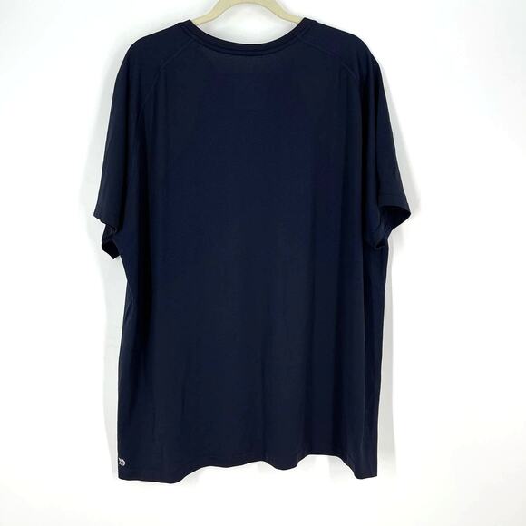 All In Motion Blue Black Seamless Workout T-Shirt Size XXL NWT - Picture 7 of 10